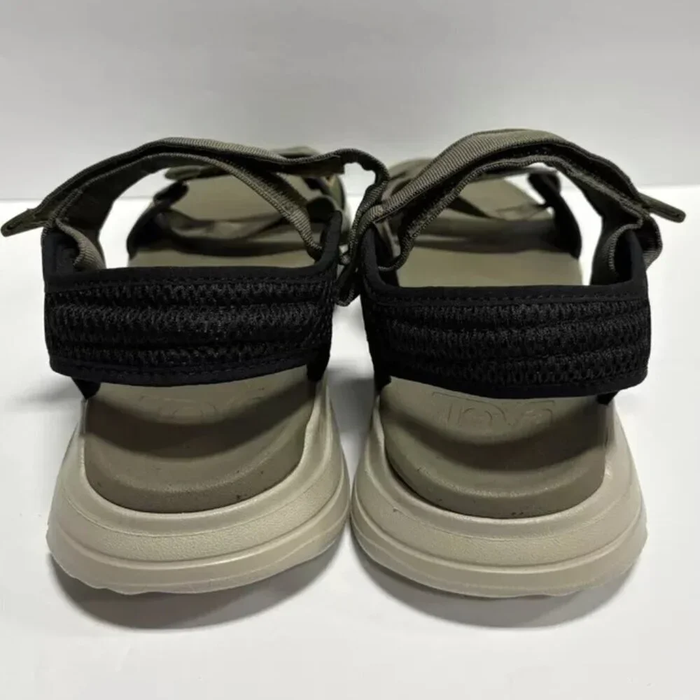 Teva Men’s Zymic Strappy Sandals Dark Green, Size 10 M